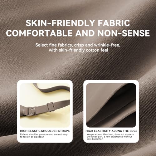 SANNIDHI® Womens Nursing Bra for Breastfeeding, Front Opening Pad Design, Full-Coverage Maternity Bra, Wire-Free Comfort Bra for Nursing Mom, Size XL, Brown SANNIDHI® Womens Nursing Bra for Breastfeeding, Front Opening Pad Design, Full-Coverage Maternity Bra, Wire-Free Comfort Bra for Nursing Mom, Size XL, Brown